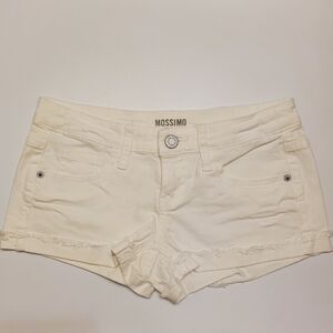 Mossimo Supply Co. Women's White Jean Shorts